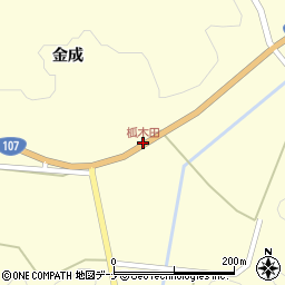 柧木田周辺の地図