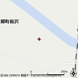 岩手県遠野市上郷町板沢２１地割周辺の地図