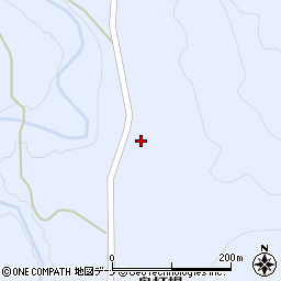 秋田県由利本荘市東由利田代舟打場58周辺の地図