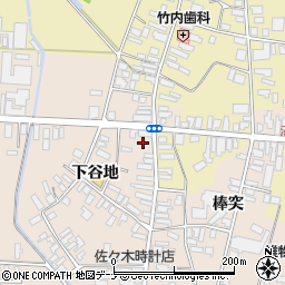 秋田県横手市雄物川町今宿下谷地122周辺の地図