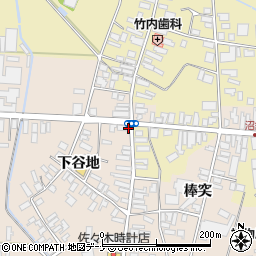 秋田県横手市雄物川町今宿下谷地121周辺の地図