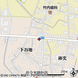 秋田県横手市雄物川町今宿下谷地121-1周辺の地図