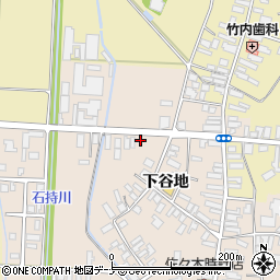 秋田県横手市雄物川町今宿下谷地157周辺の地図