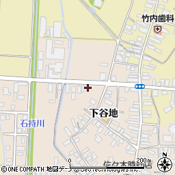 秋田県横手市雄物川町今宿下谷地157周辺の地図