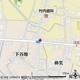 秋田県横手市雄物川町今宿下谷地118周辺の地図