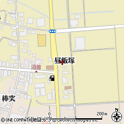 秋田県横手市雄物川町沼館昼飯塚11周辺の地図