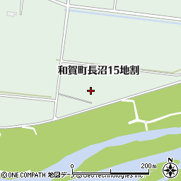 岩手県北上市和賀町長沼１５地割周辺の地図
