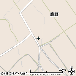 秋田県横手市平鹿町浅舞鷹野2周辺の地図