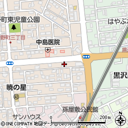 理容サンパチ　北上店周辺の地図