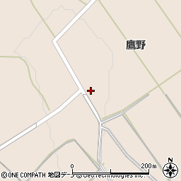 秋田県横手市平鹿町浅舞鷹野1周辺の地図