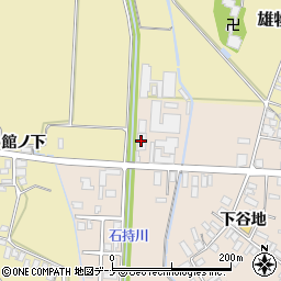 秋田県横手市雄物川町今宿下谷地117周辺の地図