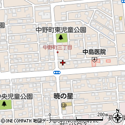 菱和建設株式会社　北上営業所周辺の地図