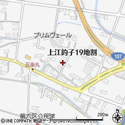 岩手県北上市上江釣子１９地割69-4周辺の地図