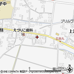岩手県北上市上江釣子１９地割5-5周辺の地図