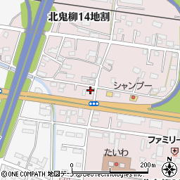 岩手県北上市北鬼柳１９地割113-9周辺の地図