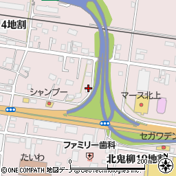 岩手県北上市北鬼柳１９地割111周辺の地図