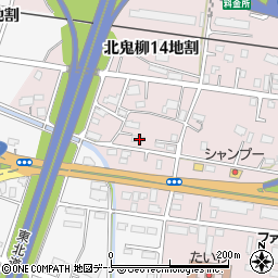 岩手県北上市北鬼柳１９地割138-11周辺の地図