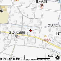 岩手県北上市上江釣子１９地割9-1周辺の地図