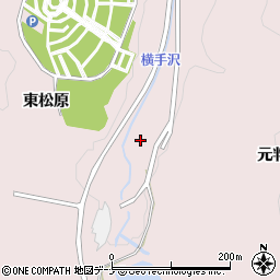 東部斎場周辺の地図