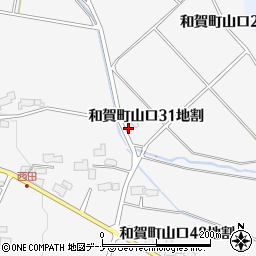 岩手県北上市和賀町山口３１地割26-4周辺の地図