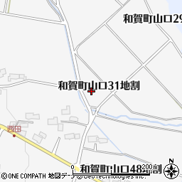 岩手県北上市和賀町山口３１地割26-2周辺の地図