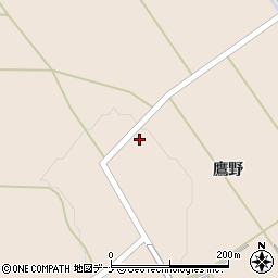秋田県横手市平鹿町浅舞鷹野25周辺の地図