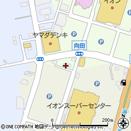 名代 三角そばや 横手店周辺の地図