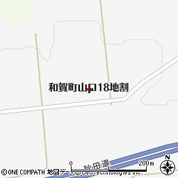 岩手県北上市和賀町山口１８地割周辺の地図