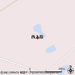 秋田県由利本荘市堰口西上原周辺の地図