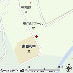 秋田県由利本荘市東由利老方台山50周辺の地図