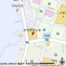 ジブラルタ生命保険株式会社　秋田支社横手営業所周辺の地図