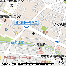 株式会社石のセガワ　北上支店周辺の地図