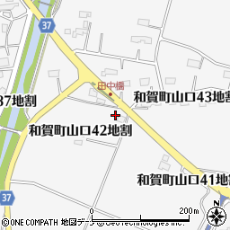 岩手県北上市和賀町山口４２地割7周辺の地図
