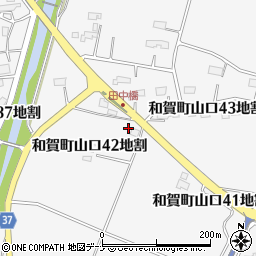 岩手県北上市和賀町山口４２地割7周辺の地図