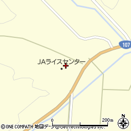 岩手県北上市口内町森合周辺の地図