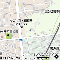 岩手東芝上野寮周辺の地図