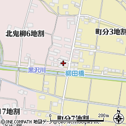 岩手県北上市北鬼柳６地割97-6周辺の地図