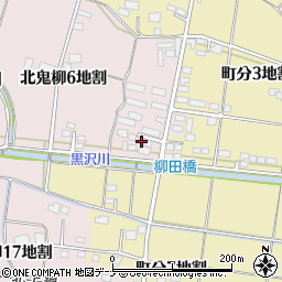 岩手県北上市北鬼柳６地割97-5周辺の地図