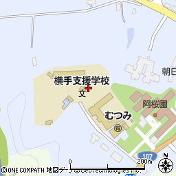阿桜園周辺の地図