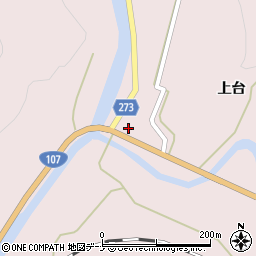 秋田県横手市山内大松川上台17周辺の地図