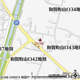 岩手県北上市和賀町山口３６地割周辺の地図