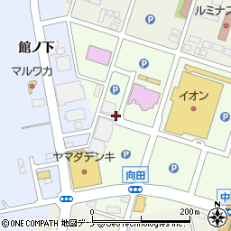 竹半スポーツ秋田南店周辺の地図