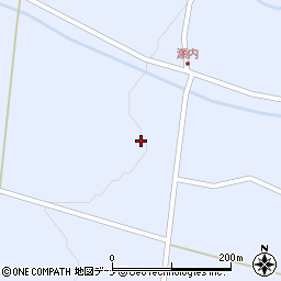 岩手県遠野市青笹町中沢１８地割周辺の地図