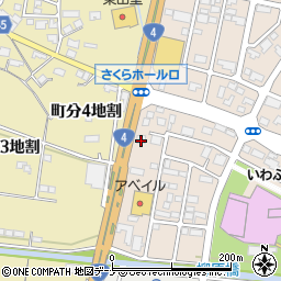 牛角 北上店周辺の地図