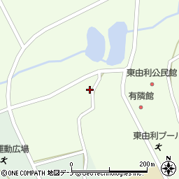 秋田県由利本荘市東由利老方台山10周辺の地図