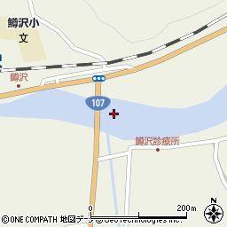 沢田橋周辺の地図