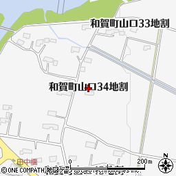 岩手県北上市和賀町山口（３４地割）周辺の地図