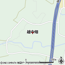 〒029-5523 岩手県和賀郡西和賀町芦ケ沢７２地割の地図
