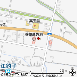 ミニストップ北上上江釣子店周辺の地図