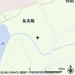 秋田県由利本荘市東由利老方女夫坂7周辺の地図